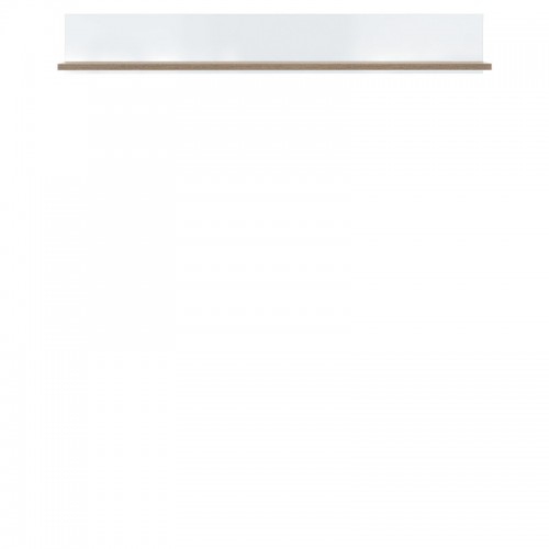 Sienas plaukts G-TE GT09, ozols/balts